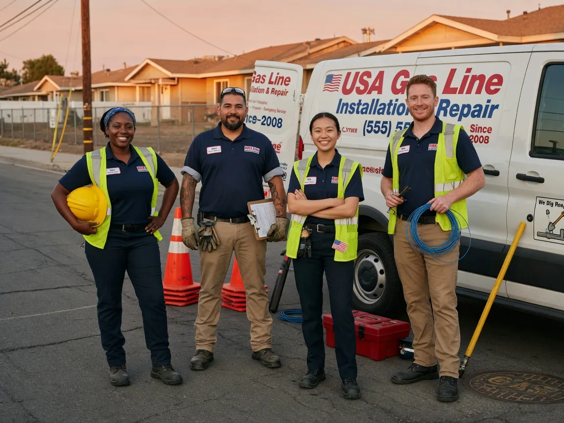 Gas Line Installation company in White Mills, PA